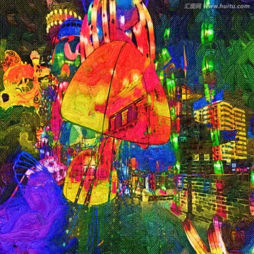 抽象畫