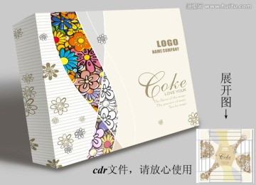 抽象線條食品包裝設(shè)計