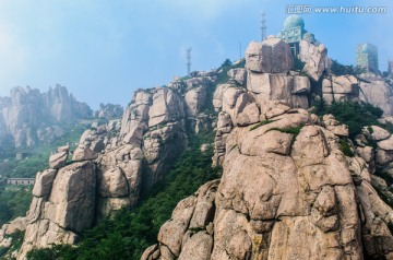 青岛崂山巨峰顶雷达站