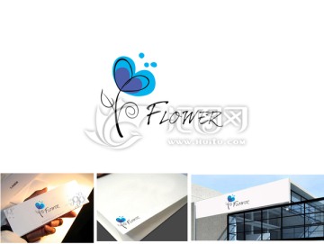花商標 標志設計 LOGO