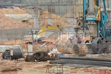 建筑施工 建筑工地