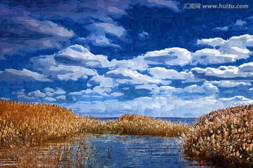 風(fēng)景畫 油畫