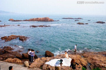 青岛八大关花石楼海岸