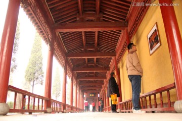 河北赵县柏林禅寺 文化长廊