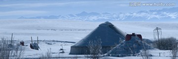 高原牧场 风雪天山路