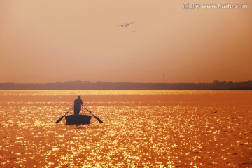 渔歌唱晚 巢湖风光