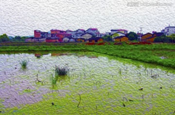 油畫風(fēng)景