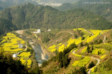 安徽歙县石潭油菜花