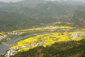 安徽歙县石潭油菜花