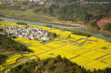 安徽歙县石潭油菜花