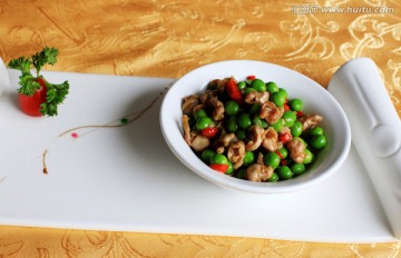 豆焖肥肠 川菜 菜肴