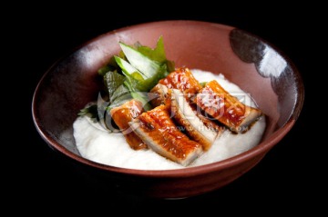 日本料理 醋拌鳗鱼山药泥