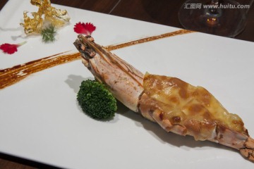 松茸芝士焗大虾