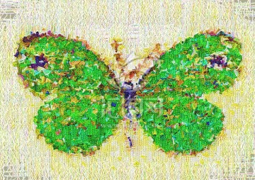 蝴蝶裝飾畫