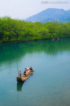 楠溪江漂流