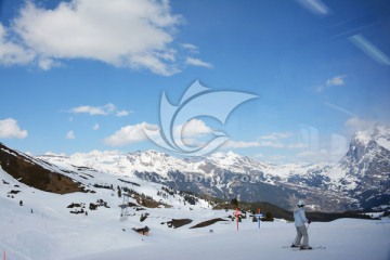 欧洲风景摄影 滑雪场