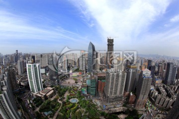 重庆观音桥商圈 建筑摄影