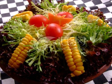 蔬菜拼盘 蔬菜