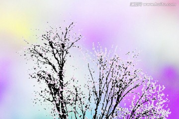 桃花油畫(huà)