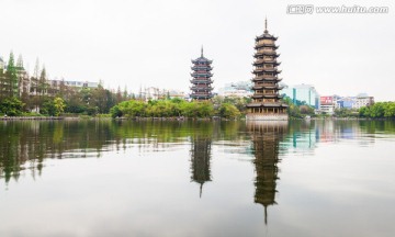 桂林双塔文化公园