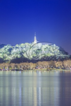 西湖夜景