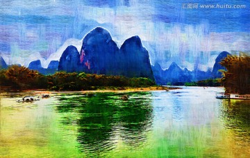 桂林山水畫