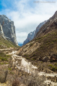 扎尕那 峡谷风光