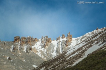 高原山崖景观