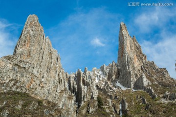 俊美山峰