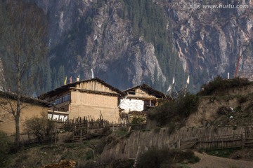 扎尕那藏乡山村景观