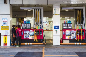 韩国加油站