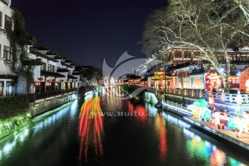 南京秦淮河夜景