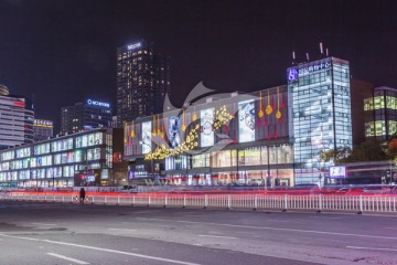 宁波天一广场夜景