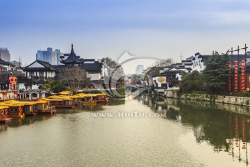 南京秦淮河夜景