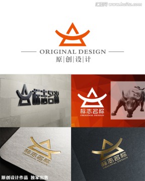 牛标志设计 logo设计