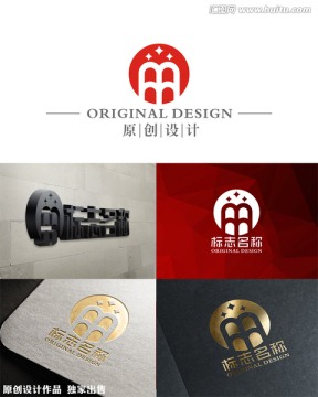 標(biāo)志設(shè)計(jì) 字母M logo設(shè)計(jì)