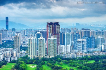 深圳风光 福田新洲