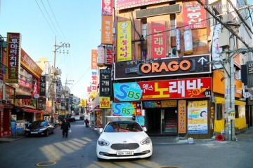 首尔街头