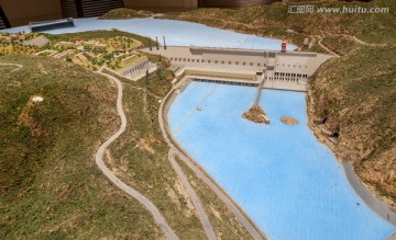 三门峡大坝模型