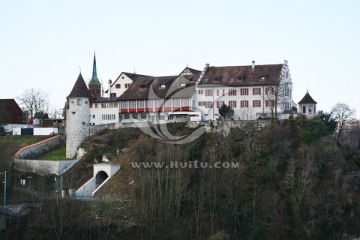 欧洲乡村城堡风景摄影
