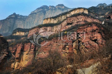 洪谷山风光 奇峰林立