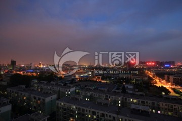 郑州高新区夜景
