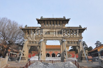 沈阳北陵牌楼