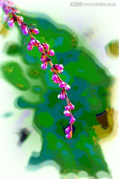 桃花油畫(huà)