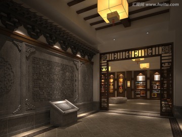 佛寺展廳