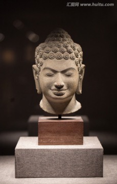佛头 柬埔寨佛像