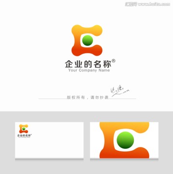 眼睛logo DNA标志