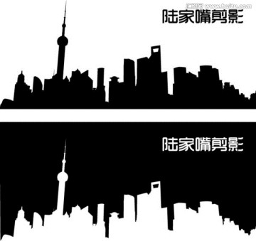 陸家嘴剪影 CBD