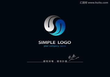 太極logo 咖啡豆logo