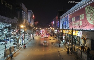 城市 街道 夜色